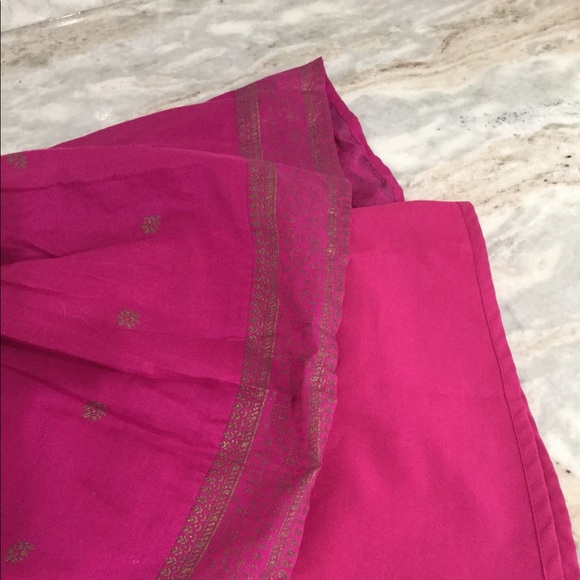 NWOT Isaac Mizrahi fuchsia and gold dress size 2 - Picture 11 of 11